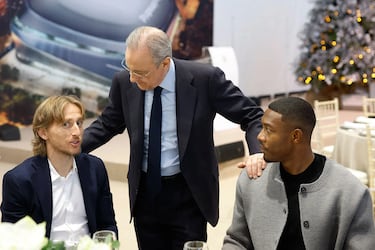 Así fue la comida de Navidad del Real Madrid