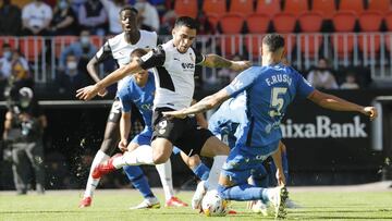 23/10/21 PRIMERA DIVISION PARTIDO
 VALENCIA CF - RCD MALLORCA
 MAXI GOMEZ