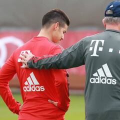 James, agradecido con Heynckes: "Me hizo mejor jugador"