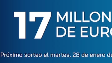 Euromillones: comprobar los resultados del sorteo de hoy, martes 28 de enero