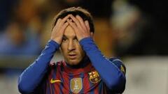 Messi ha fallado siete penaltis de veintisiete...