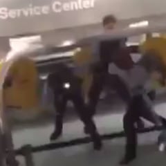 Un pasajero deja K.O a tres policías en el aeropuerto de Frankfurt