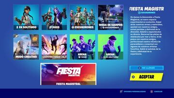 El evento se celebrar&aacute; dentro del modo de juego Fiesta Magistral