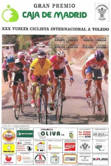 Cartel de la Vuelta a Toledo de 1995