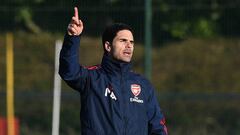 Arteta planifica 'dos o tres escenarios' para el mercado