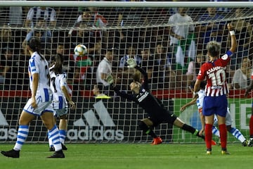 Nahikari adelantó a la Real Sociedad. 1-2.