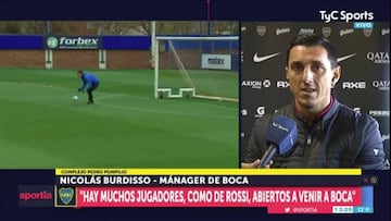 Burdisso: &quot;Con Soldano cerramos el mercado&quot;