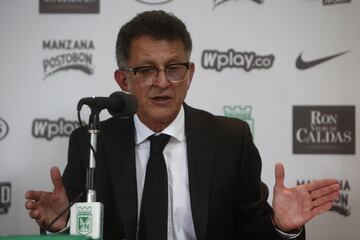 El entrenador risaraldense volvió al equipo verde luego de cuatro años. "Hay unas ganas enorme de cumplirle a toda la afición", aseguró.