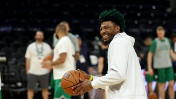 Celtics’ Marcus Smart is embracing being the ‘Bad Guy’ for Warriors fans