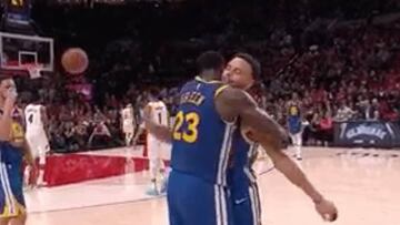 Green y Curry: el abrazo de dos amigos que ya se ven en la final