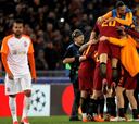 Dzeko le da la clasificación a la Roma en la Champions League