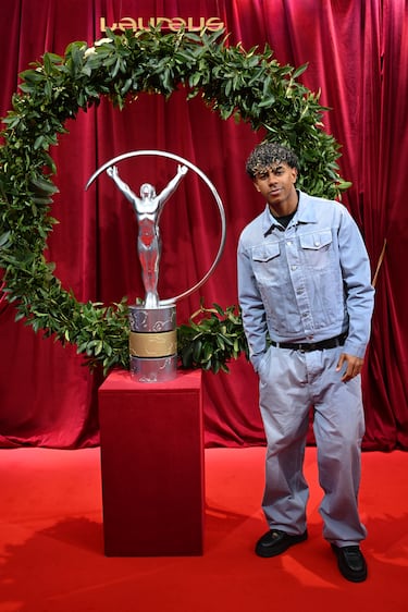 El futbolista del Barcelona, Lamine Yamal.