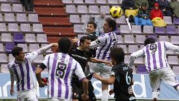 <b>EMOCIONANTE. </b>Valladolid y Celta pelearon por los tres puntos hasta el último minuto del partido y la suerte fue para los locales.
