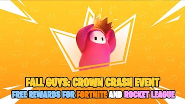 Fall Guys: Crown Clash event; get free prizes in Fortnite and Rocket League