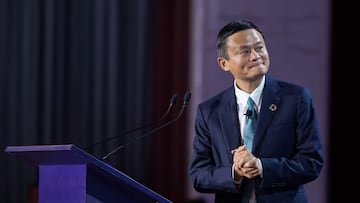 HANGZHOU, CHINA - AUGUST 28: Alibaba Group Chairman Jack Ma attends 2019 Global Conference on Women and Entrepreneurship on August 28, 2019 in Hangzhou, Zhejiang Province of China. (Photo by VCG/VCG via Getty Images)