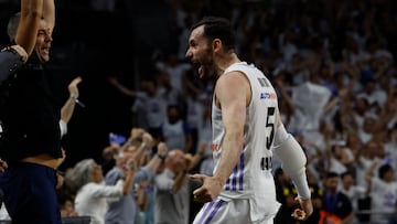 La cuenta oficial del Eurobasket recuerda la victoria de España y la asocia con la del Real Madrid ante el Partizán en un tuit que ya se ha hecho viral.