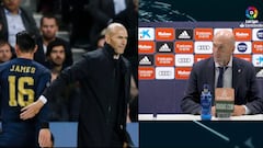 Preguntan a Zidane si James volverá a jugar: ay si hubiera dicho lo que parecía por su cara