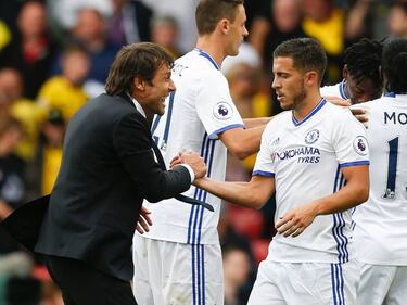 Eden Hazard: We work harder under Conte than with Mourinho