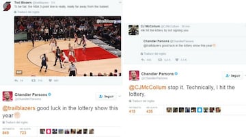 Otro enojo NBA en Twitter: "Nos tocó la lotería al no ficharte"