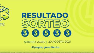 Resultados Lotería Tris Extra hoy: ganadores y números premiados | 20 de agosto
