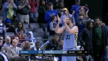 Memphis despide a lo grande a Marc Gasol... por lo que pueda pasar