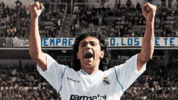 Los 38 goles de Hugo Sánchez a un solo toque con el Real Madrid