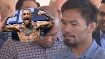 Pacquiao no da opciones a McGregor ante Mayweather