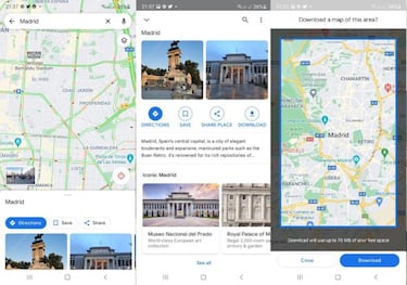 Cómo descargar mapas en Google Maps para verlos sin conexión en Android e iOS