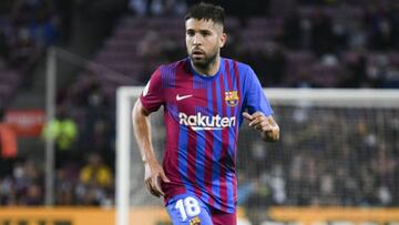 Jordi Alba deja una duda: "Algo tengo, me he hecho daño"