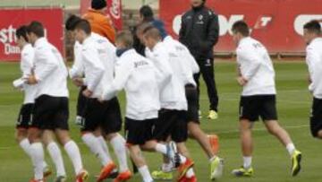 Javi Fuego sigue con molestias musculares y no viaja a Vallecas