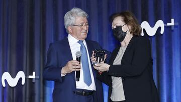 Enrique Cerezo, presidente del Atlético.