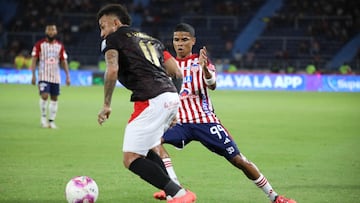 Así llegan América y Junior a la última fecha de cuadrangulares.