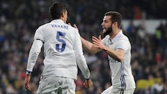 Nacho y Varane jugarán juntos el domingo contra el Valencia