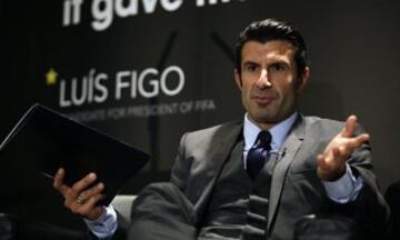 In January 2015 Figo announced his candidacy to become FIFA president Sepp Blatter and subsequently withdrew nis nomination in May. He is director of football network group, Network90.   