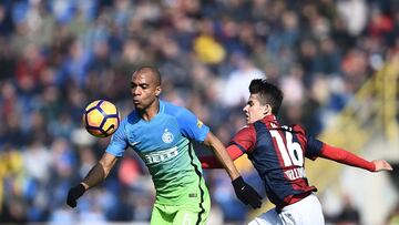 Joao Mario, en un duelo de la Serie A.