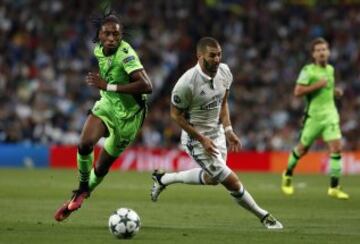 Benzema y Semedo.