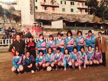 El equipo alcobendense ganó la Copa de la Reina en 1989. En la foto, una imagen de la época. 