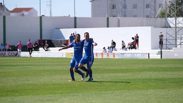 Imagen de un partido del Xerez Club Deportivo