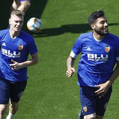 Garay, Sobrino y Gameiro saben lo que es jugar una final de Copa