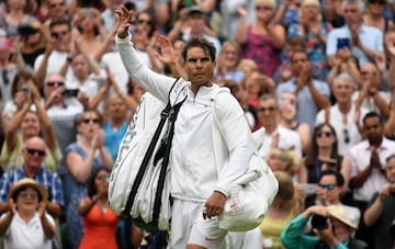 Rafael Nadal of Spain