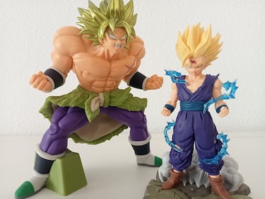Gohan y Broly desatan su furia latente en dos enérgicas figuras de ‘Dragon Ball’