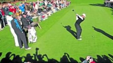 <b>LA SALIDA. </b>Sergio García debería acertar desde el tee para poder rebajar golpes al campo.