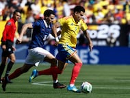 Luis Díaz ante Francia en Landover