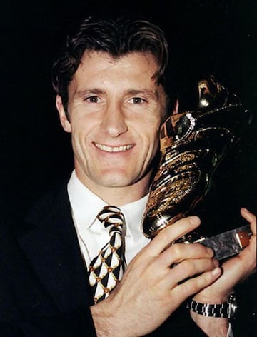 Davor Suker la rompió con Croacia en la Copa del Mundo celebrada hace dos décadas y fue condecorado gracias a sus seis goles.