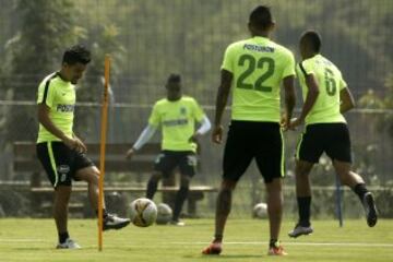 Nacional preparó así el clásico ante Millonarios