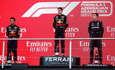 Checo Pérez llegó a 20 podios en Fórmula 1