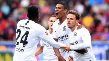 El Eintracht derrota al Friburgo y suma su primera victoria en liga
