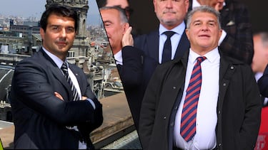 El cambio físico de Joan Laporta: el abogado que llenó de títulos la vitrina del Barça