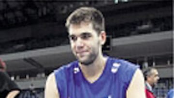 Reyes, tras el entrenamiento.