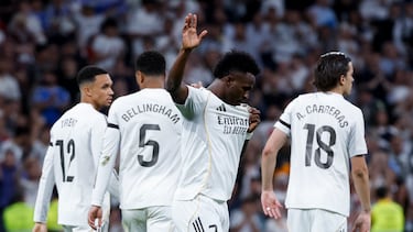 21/04/26 PARTIDO PRIMERA DIVISION JORNADA 33
REAL MADRID - ALAVES
SEGUNDO GOL VINICIUS 2-0 ALEGRIA